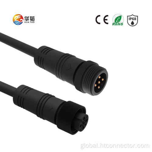 M16 Waterproof Connector With Metal Nut M16 Waterproof connector with metal nut Supplier